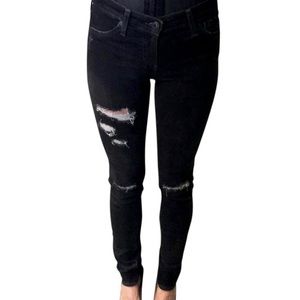 AG Distressed Super Skinny Legging